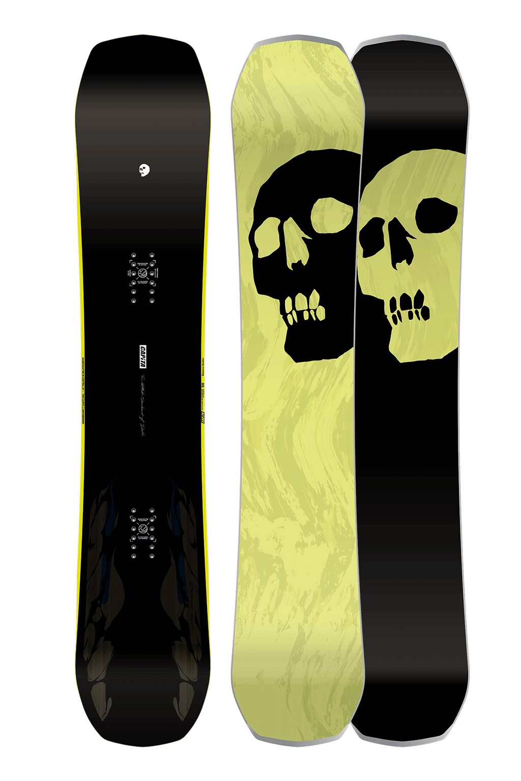 THE BLACK SNOWBOARD OF DEATH
