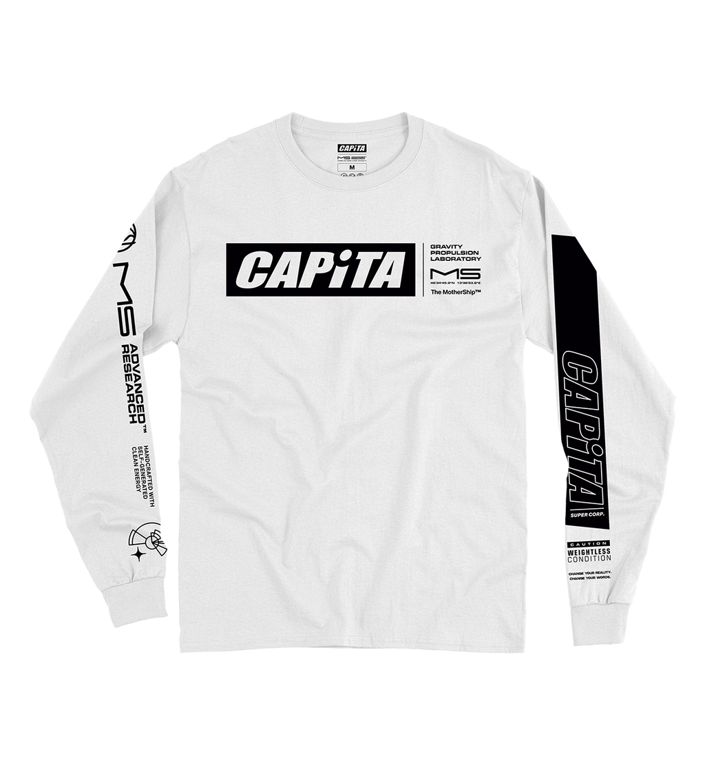 Mothership Longsleeve White